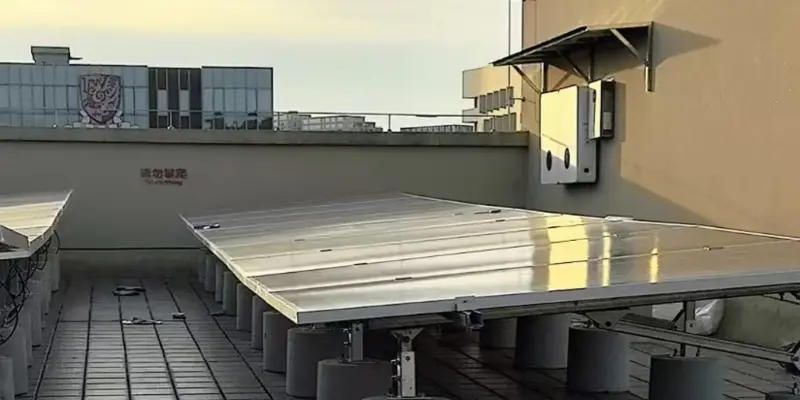 PV array installation